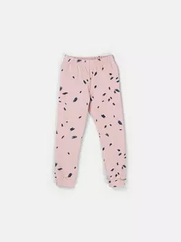 Лосины с манжетой "Дымчатая роза"