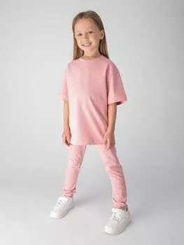 Лосины с манжетой "Персик"