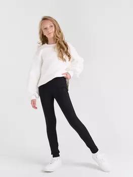 Лосины "Уголь" утепленные 7+