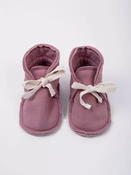 Пинетки "Дымчатая роза" 0+