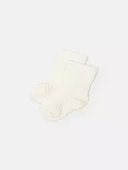 Носки ажурные "Молоко" 0+