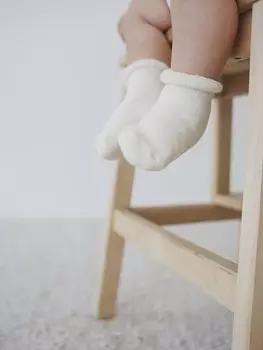 Носки махровые "Молоко" 0+