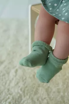 Носки махровые "Шалфей" 0+