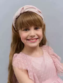 Ободок "Розовая дымка"