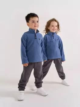 Олимпийка флисовая "Деним"