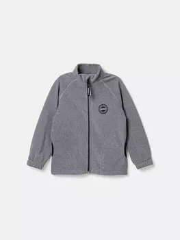 Олимпийка на молнии "Графит" из фактурного флиса