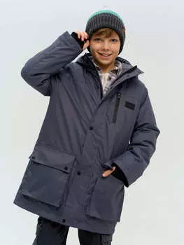 Парка демисезонная "Графит" 7+