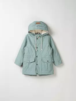 Парка демисезонная на меху "Мята"