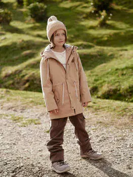 Парка демисезонная "Песок" 7+