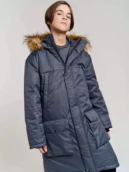 Парка зимняя "Антрацит" 7+