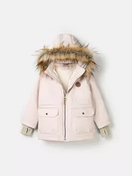 Парка зимняя на меху "Нюд"