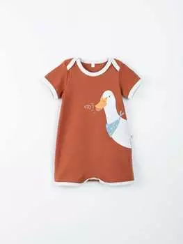 Песочник "Корица" с принтом 0+