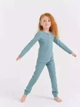 Пижама из вафельной ткани "Арктика"