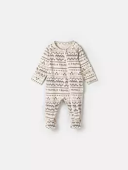 Пижама слип с закрытой ножкой "Тату" 0+