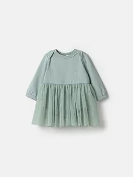 Платье-боди "Шалфей" с юбкой из фатина 0+