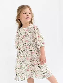 Платье хлопковое "Розы"