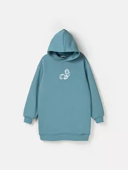 Платье-худи "Синяя дымка" 7+