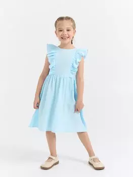 Платье муслиновое "Небо"