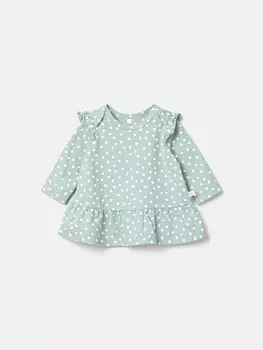 Платье с крылышками "Мятный леденец" 0+