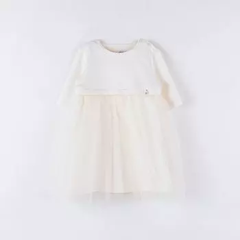 Платье с юбкой из фатина "Тофу"