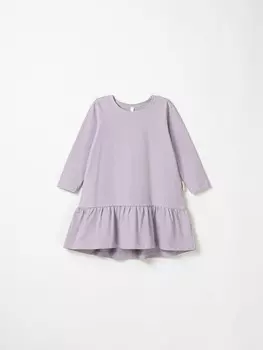 Платье с воланом "Вереск"