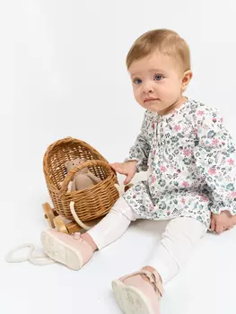 Платье туника "Цветы" 0+