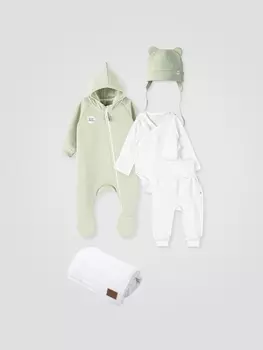 Подарочный набор для новорожденного, 5 предметов