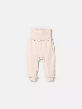 Ползунки "Нюд" из ажурного хлопка 0+