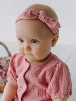 Повязка-солоха муслиновая "Сакура" 0+