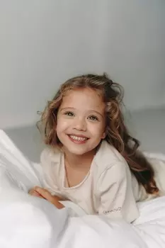 Просто футболка базовая "Сливочное суфле - Сейчастье"