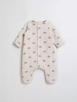 Ромпер муслиновый "Радуга" 0+