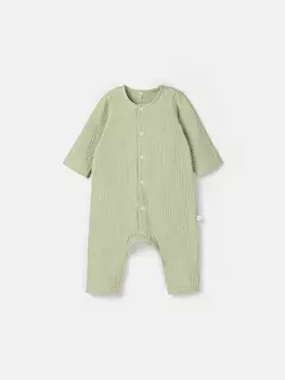 Ромпер муслиновый "Шалфей" 0+