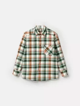 Рубашка фланелевая "Малахит" 7+