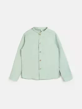 Рубашка хлопковая "Шалфей" 7+