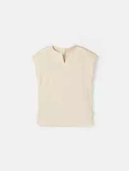 Рубашка муслиновая без рукавов "Крем-брюле" 7+