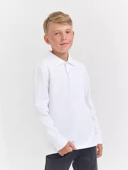 Рубашка поло "Белая" 7+