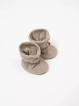 Пинетки флисовые "Кокос" 0+