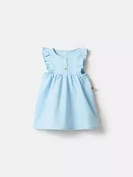 Сарафан вельветовый с крылышками "Небо" 0+