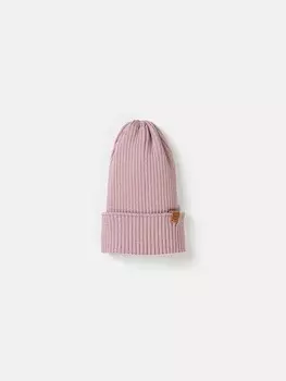 Шапка хлопковая однослойная "Пудра" 0+