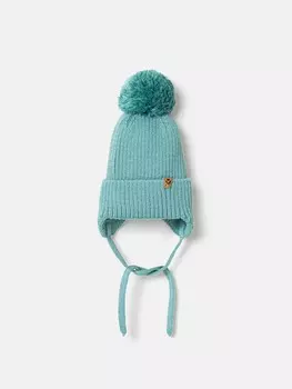 Шапка из смесовой шерсти "Бриз" на завязках