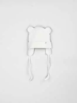 Шапка трикотажная двухслойная "Молоко" 0+