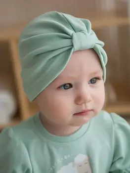 Шапка тюрбан "Мелисса" 0+