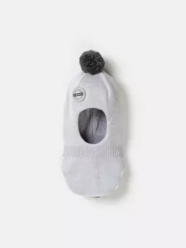 Шлем демисезонный из смесовой шерсти "Серебро"