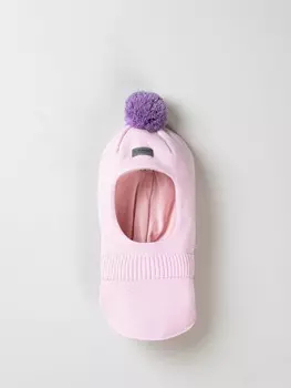 Шлем зимний из смесовой шерсти "Камелия"