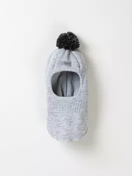 Шлем зимний из смесовой шерсти "Жемчуг"