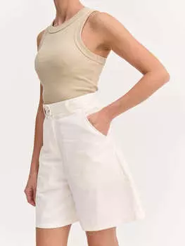 Шорты бермуды "Белые" женские