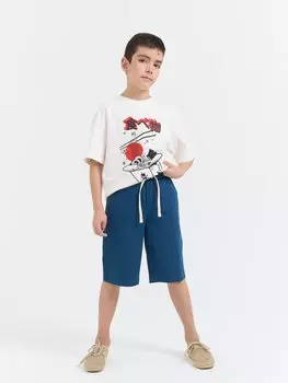 Шорты бермуды хлопковые "Гроза" 7+