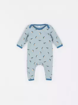 Слип с кнопками по шаговому шву "Пингвин" 0+