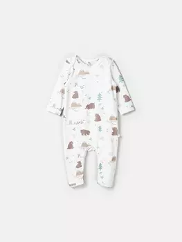 Слип с кнопками по шаговому шву "Тайга" 0+