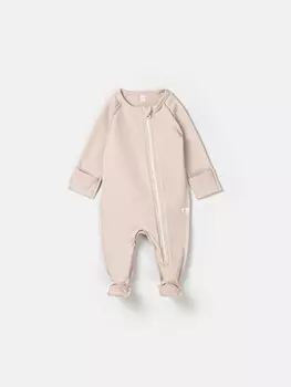 Слип с закрытой ножкой "Крем-брюле" 0+